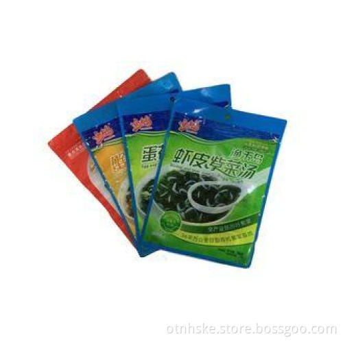 180 x 250mm Zip Lock Food Packaging Plastic Bags With Clear